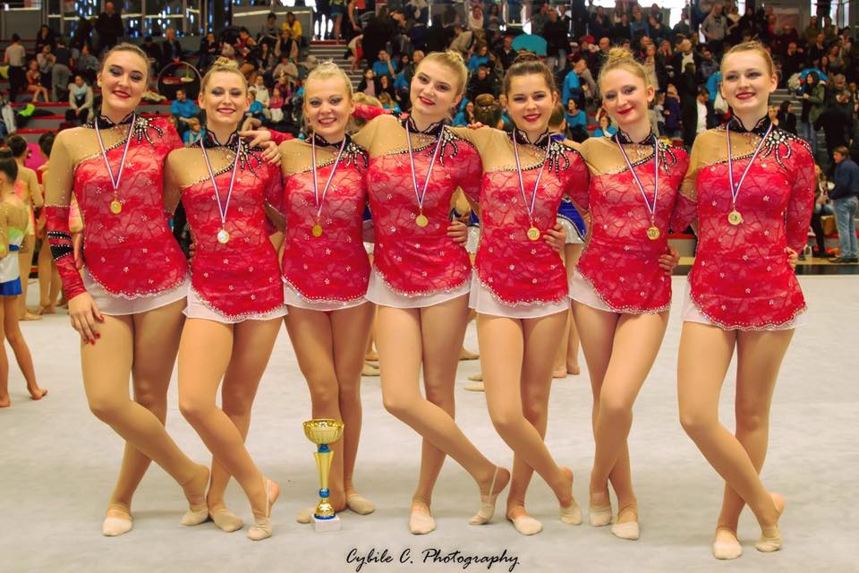 Vice championne de France en Gymnastique Rythmique et Elève Maestris, Philomène CALLET