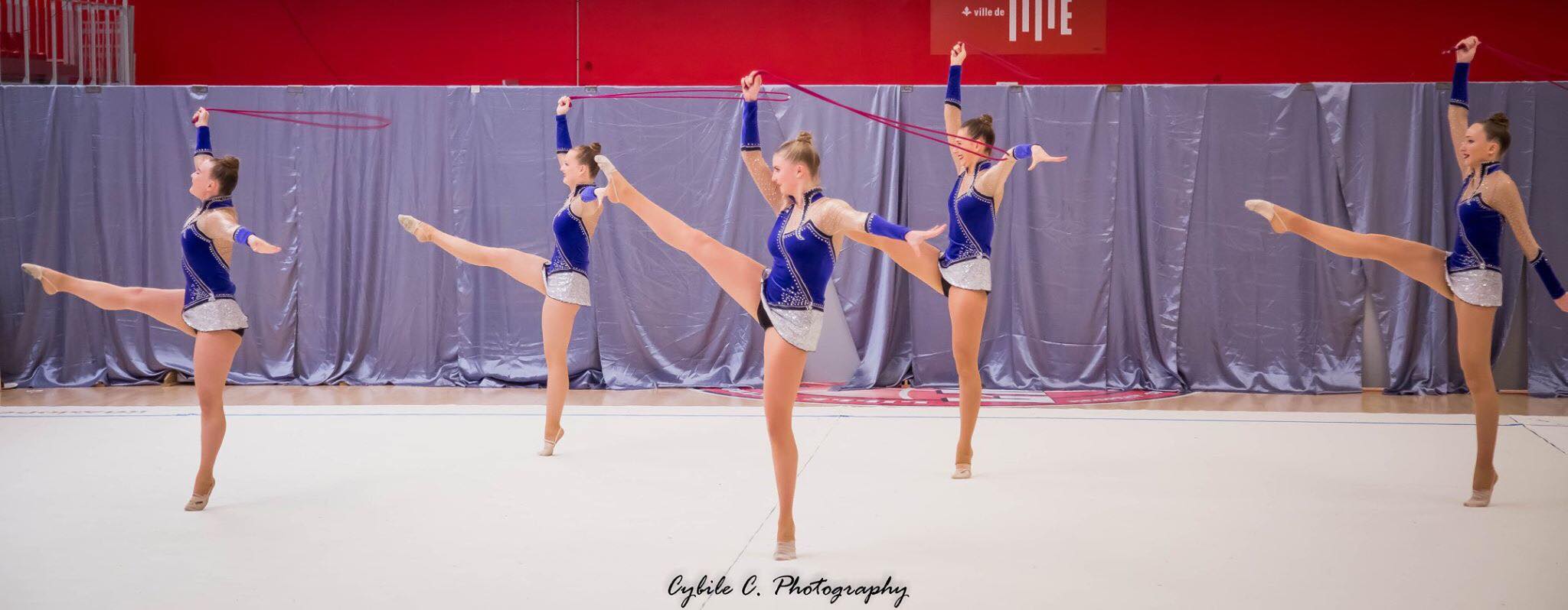 Philomène CALLET, élève Maestris et Vice championne de France en Gymnastique Rythmique